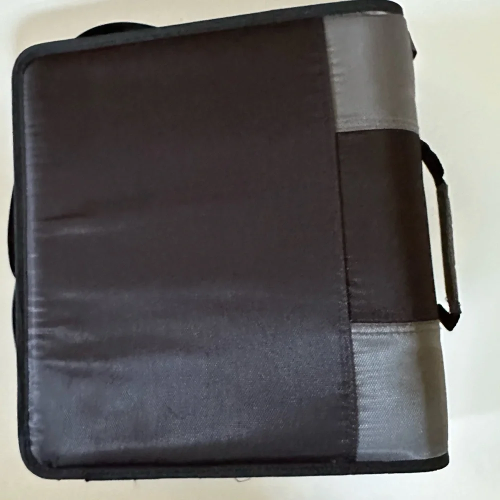 NWT CASE IT THE DUAL 2.0 BLACK/GRAY 2-IN-1 DUAL RING BINDER 4